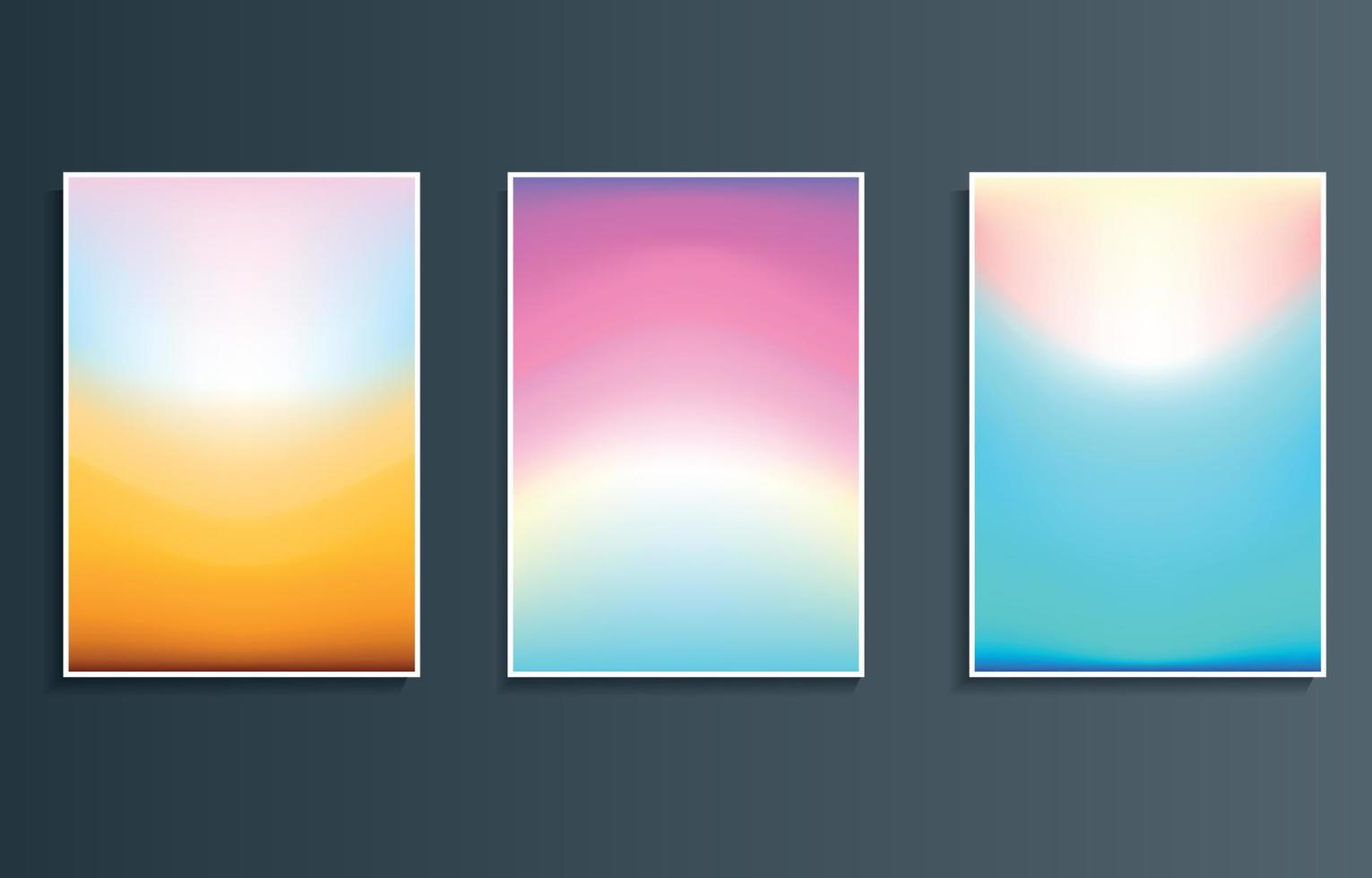 gradient mesh blurred vector design abstract background