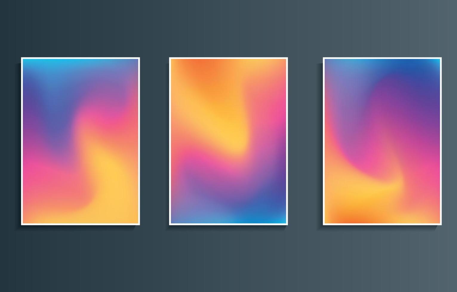 gradient mesh blurred vector design abstract background