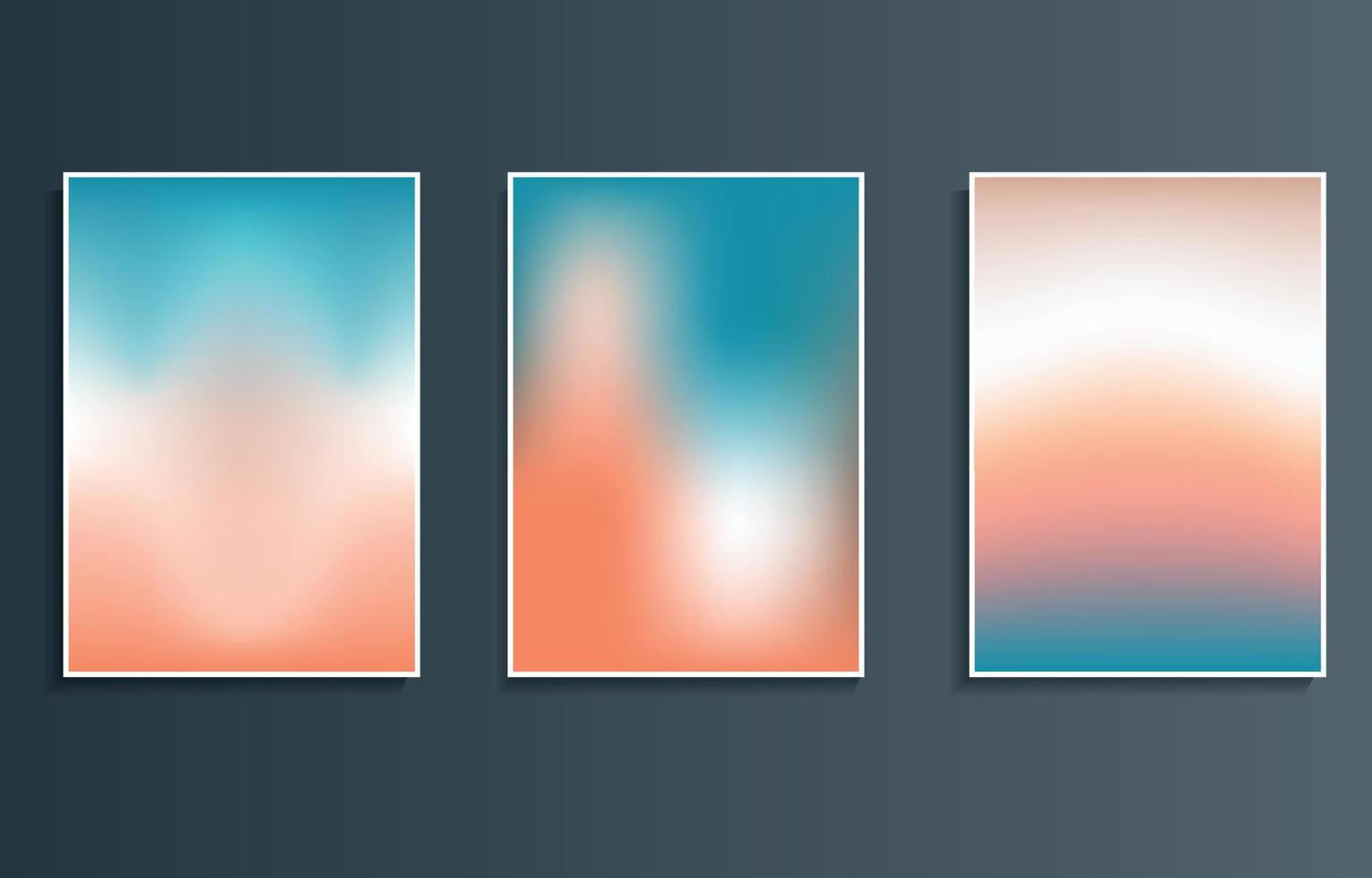 gradient mesh blurred vector design abstract background