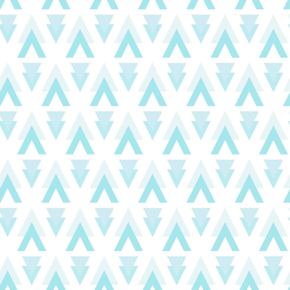 Cute seamless hand-drawn patterns. Stylish modern vector patterns with blue triangles. Funny Infantile Repetitive Print