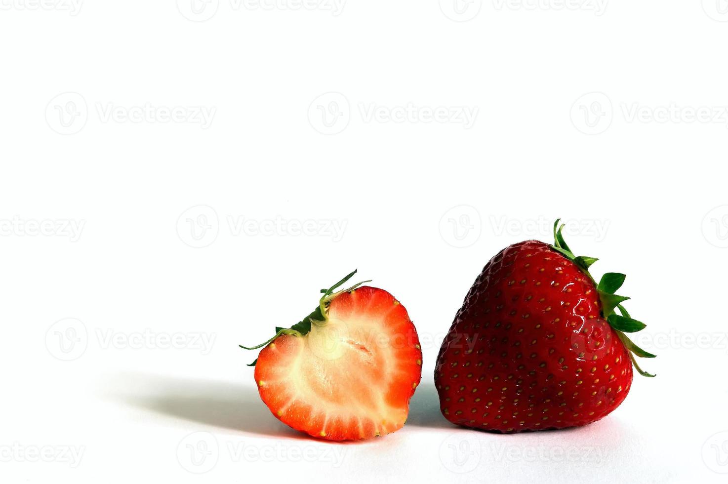 Strawberry and slices photo