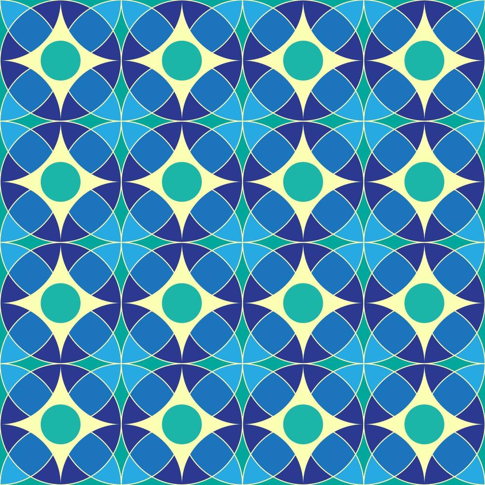 Abstract seamless patterns in Islamic style. vector