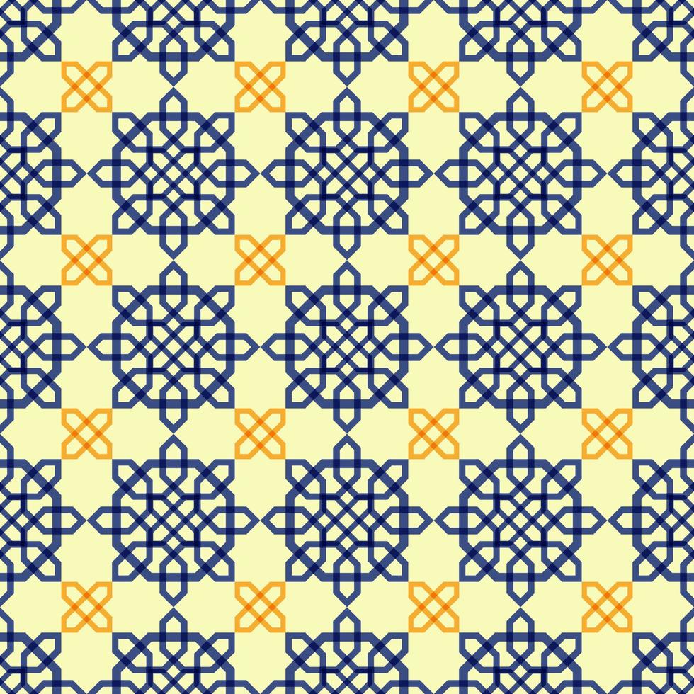 Abstract seamless patterns in Islamic style. vector