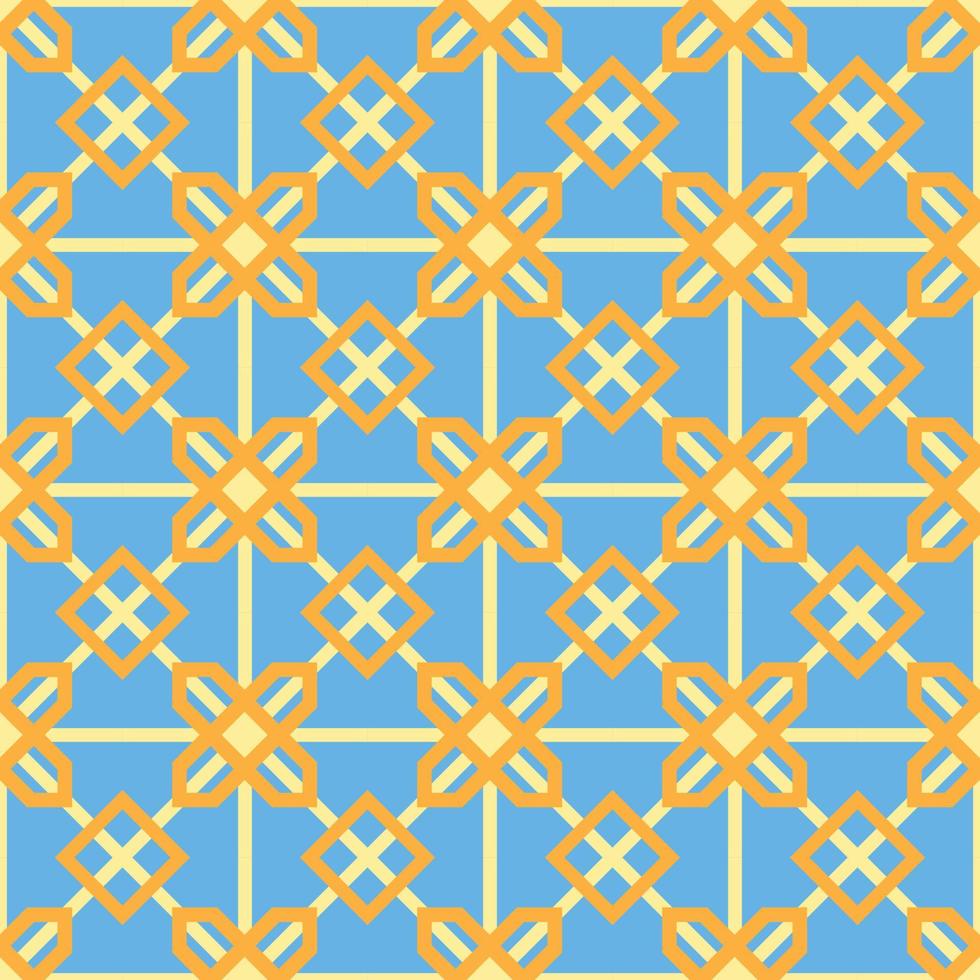 Abstract seamless patterns in Islamic style. vector