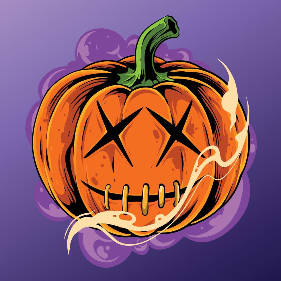 ilustración especial de arte de halloween vector