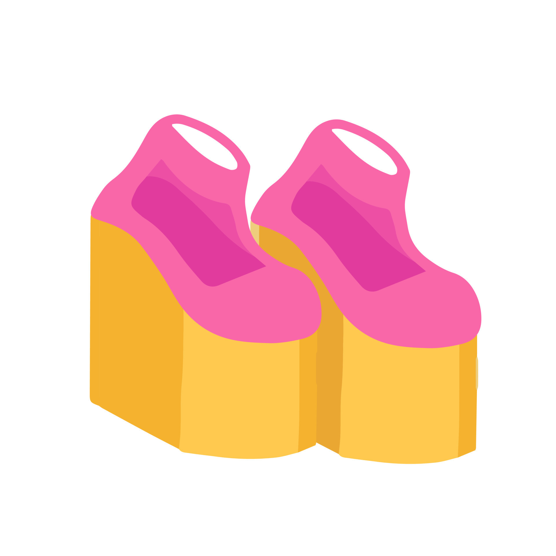 linda ilustración de clipart aislada dibujada a mano de zapatos de