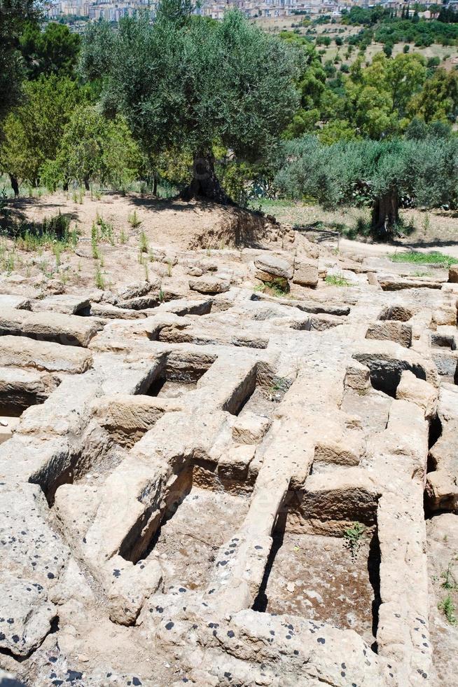 antique roman Tombs photo