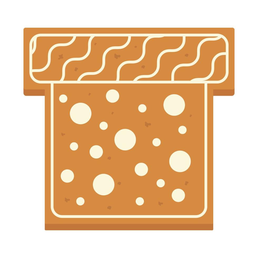 Christmas gingerbread for Christmas. Vector illustration.18