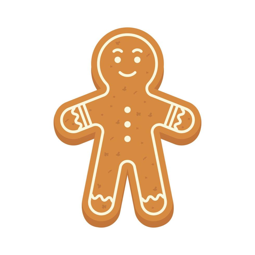 Christmas gingerbread for Christmas. Vector illustration.4