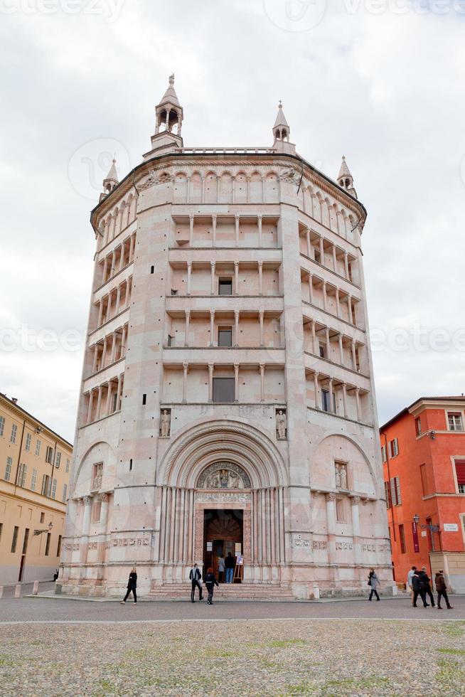 Baptistery on Piazza del Duomo, Parma photo