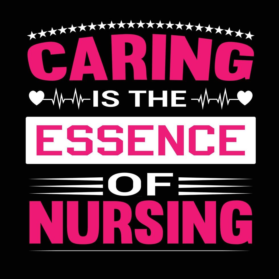 Nurse T-Shirt Design vector