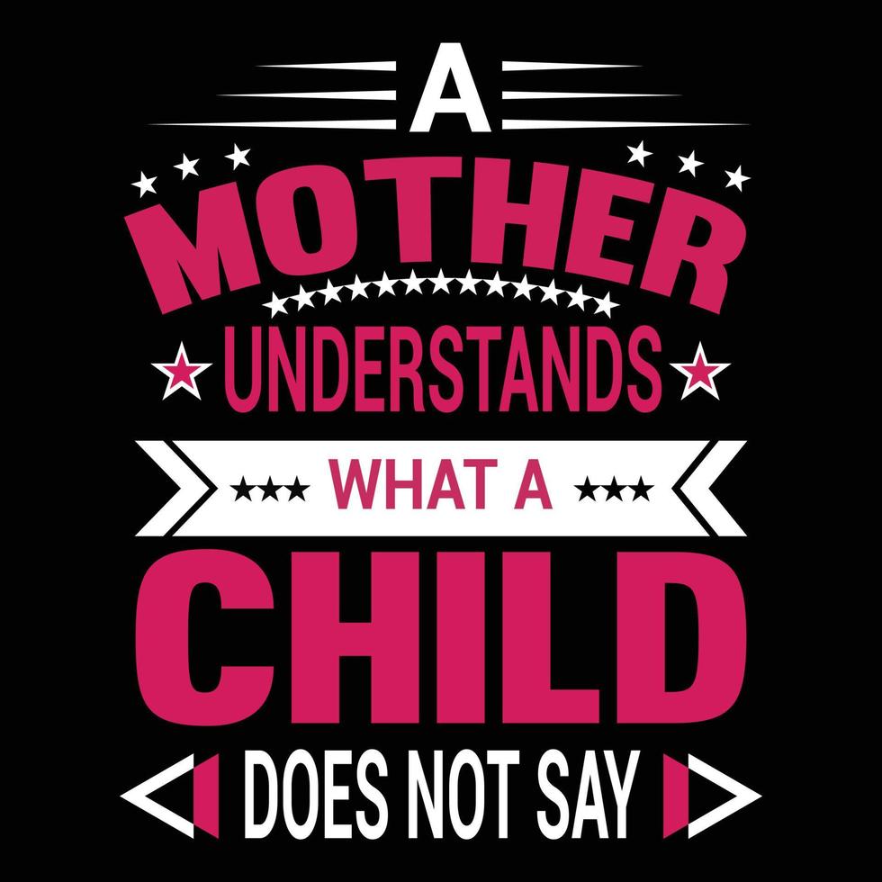 Mother's day t-shirt design vector
