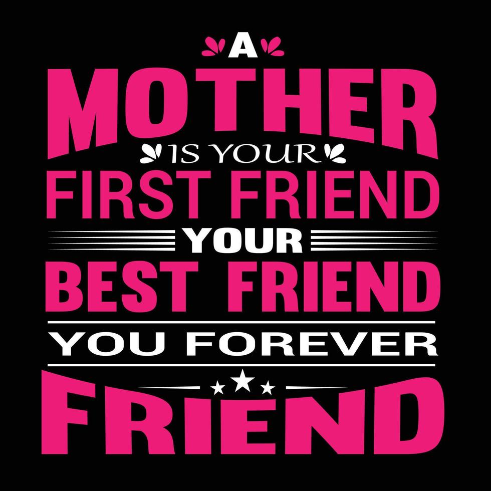 Mother's day t-shirt design vector