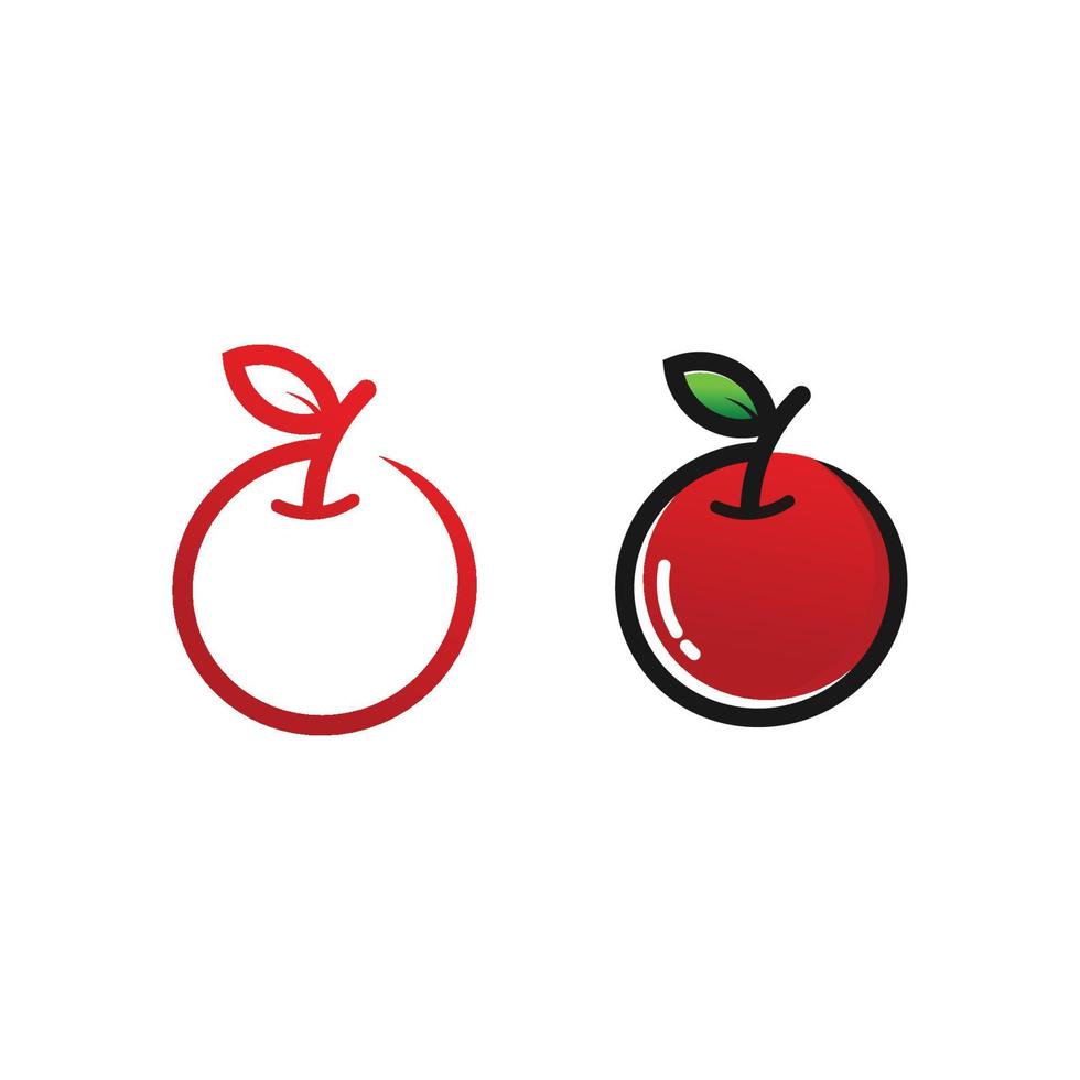 cherry logo icon vector