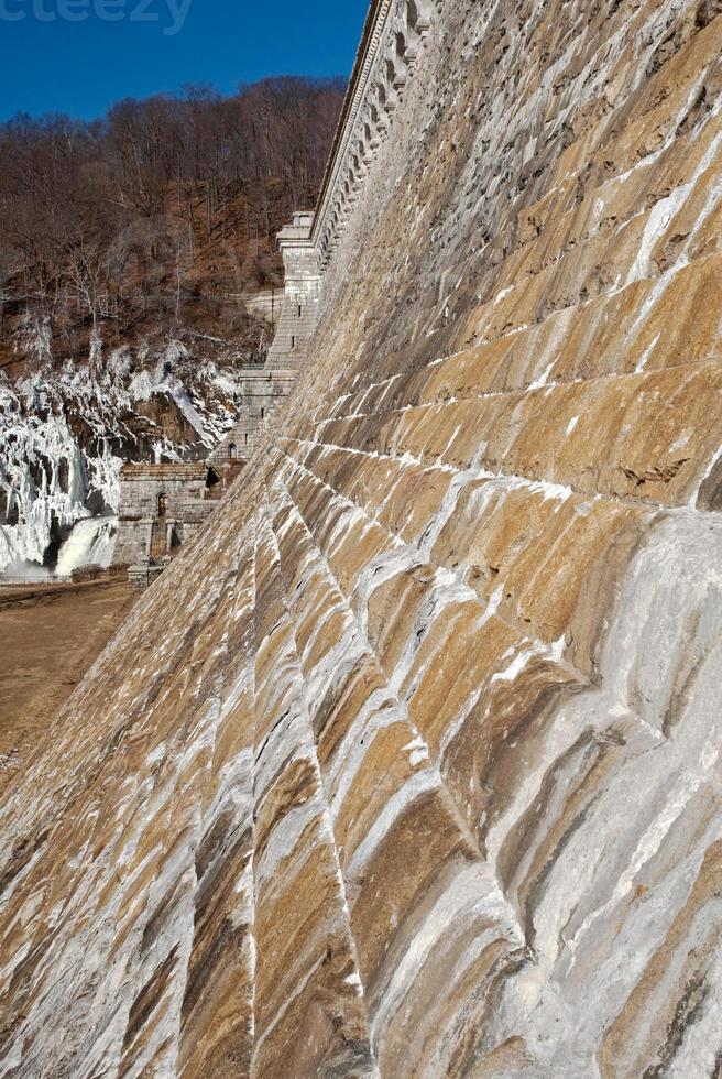 muro de presa foto