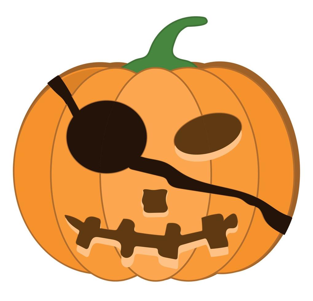 icono de vector de calabaza de Halloween. variación de la emoción. elementos de diseño de estilo plano simple. silueta espeluznantes imágenes de terror de calabazas. ilustración de expresiones faciales de miedo jack-o-lantern.