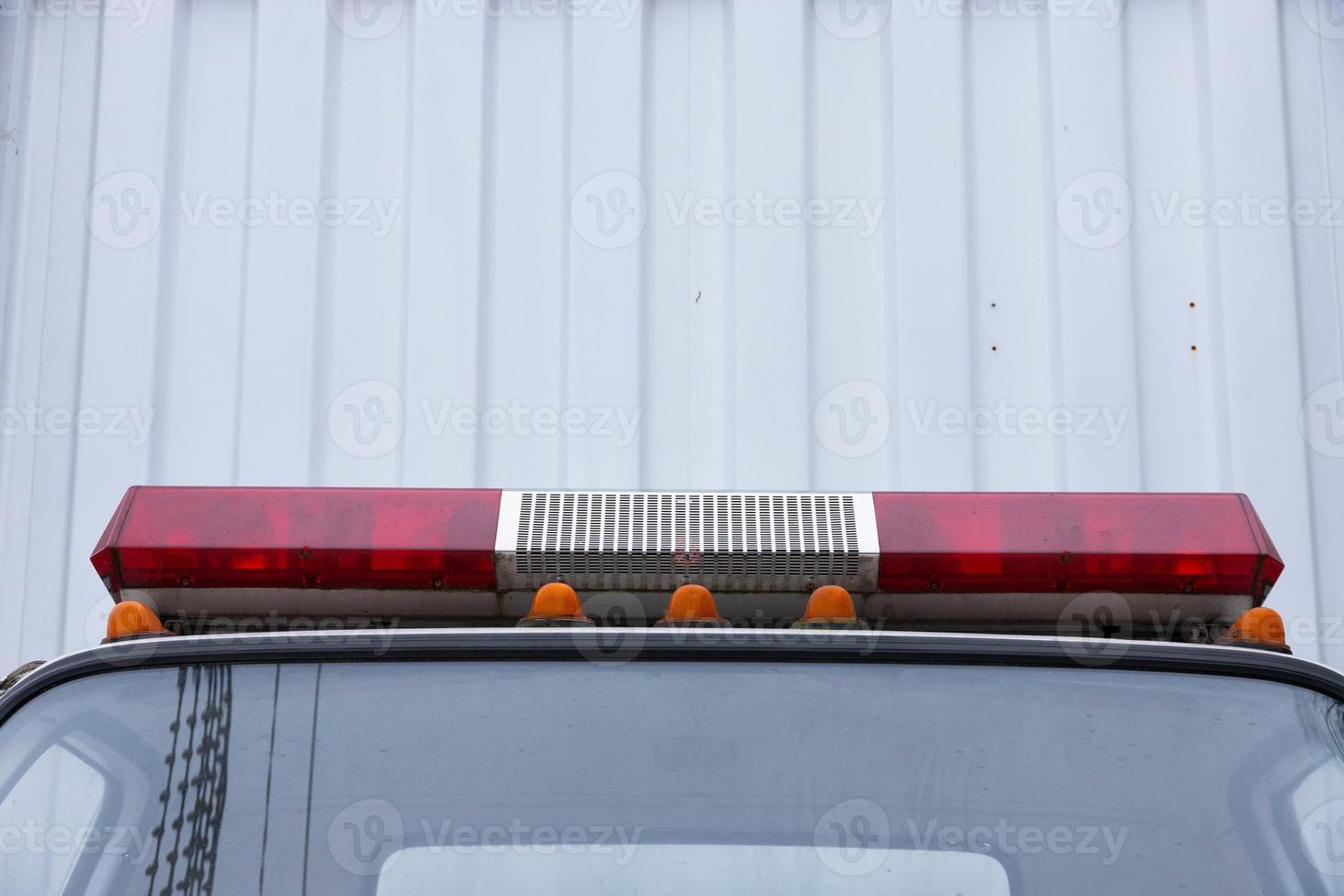 cab of a cargo, special tow truck. photo