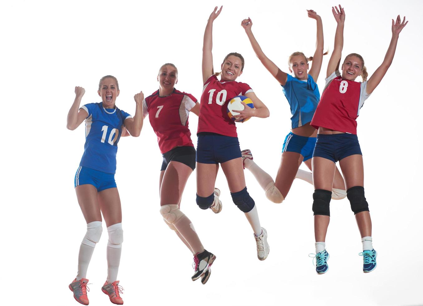 volleyball  woman group photo