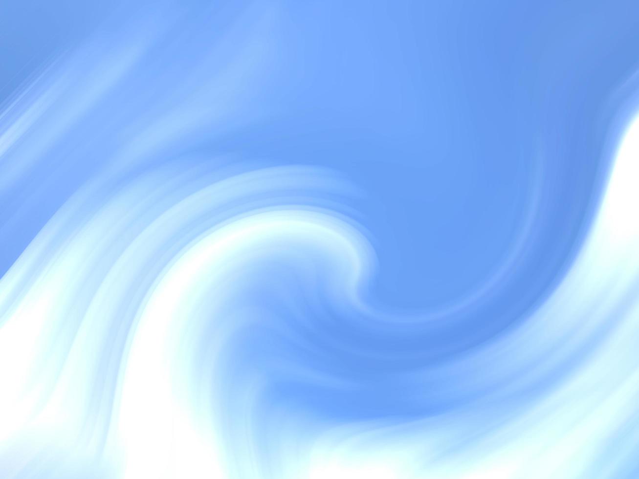 Abstract blue blurred twirl gradient texture design background photo