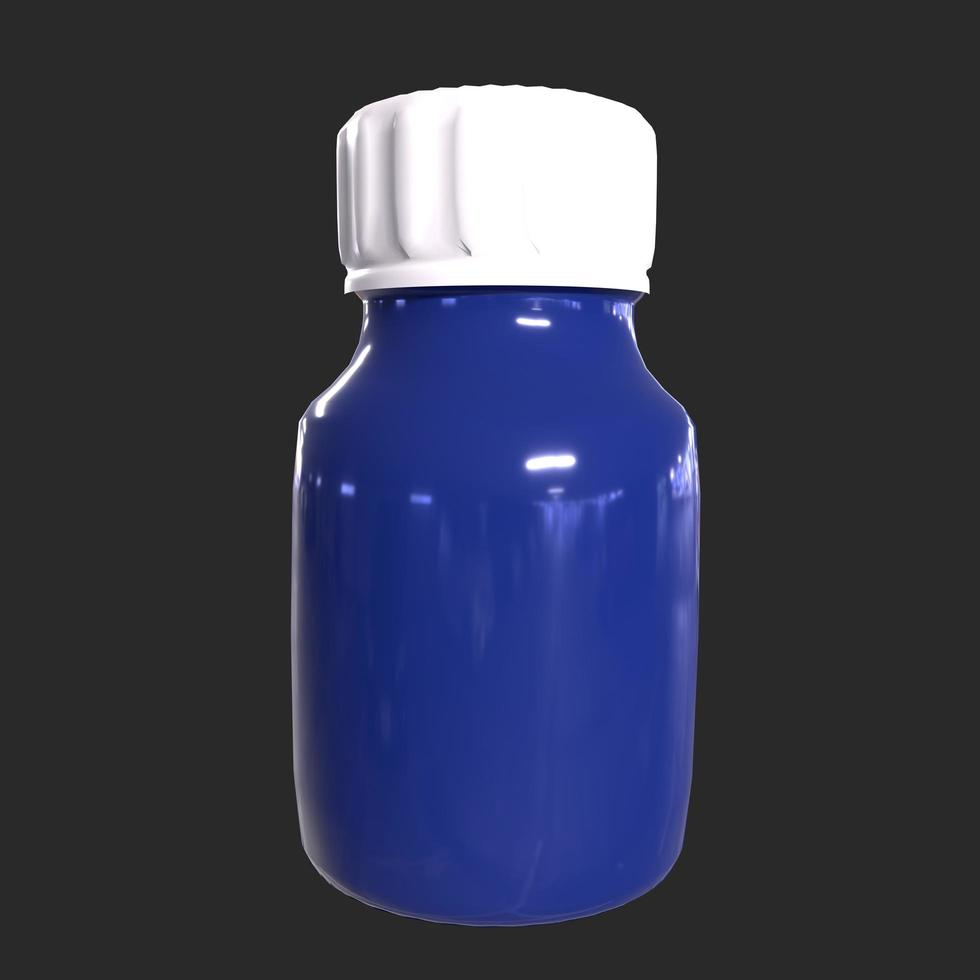 Medicine Bottle For Pills photo