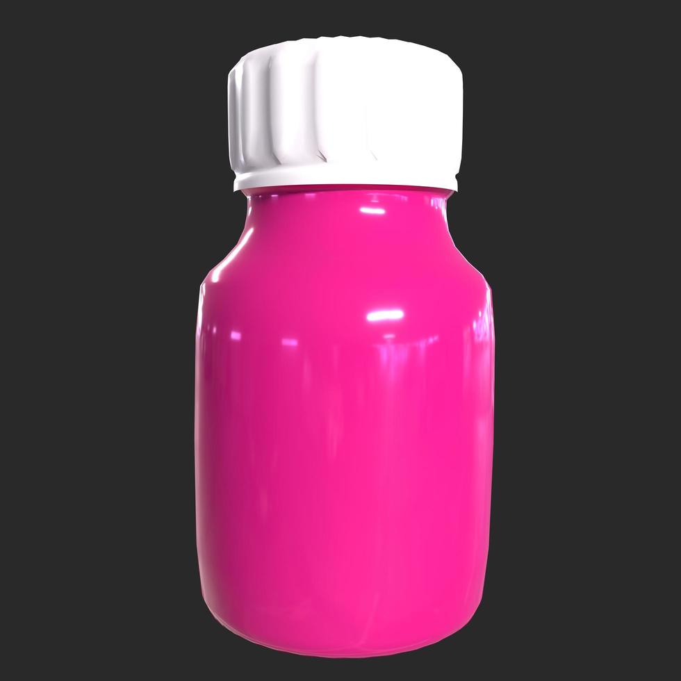 Medicine Bottle For Pills photo