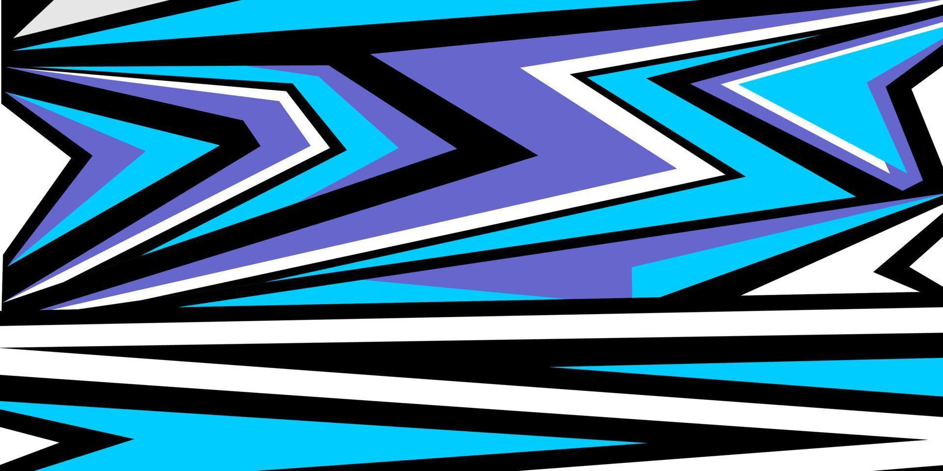 Racing Stripes Decal Background vector
