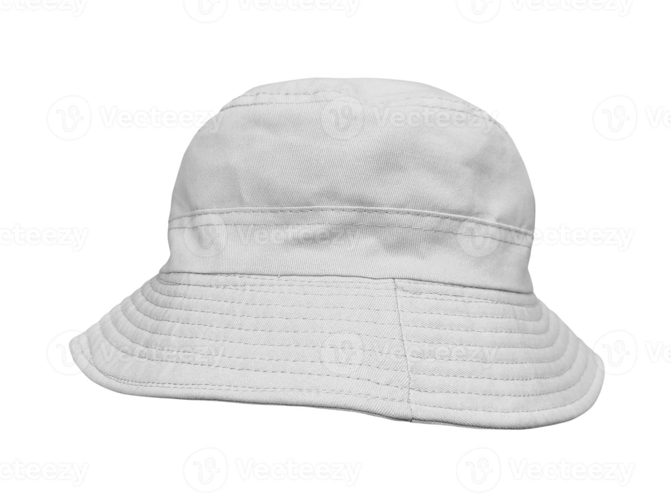 white bucket hat isolated on white 11870480 Stock Photo at Vecteezy