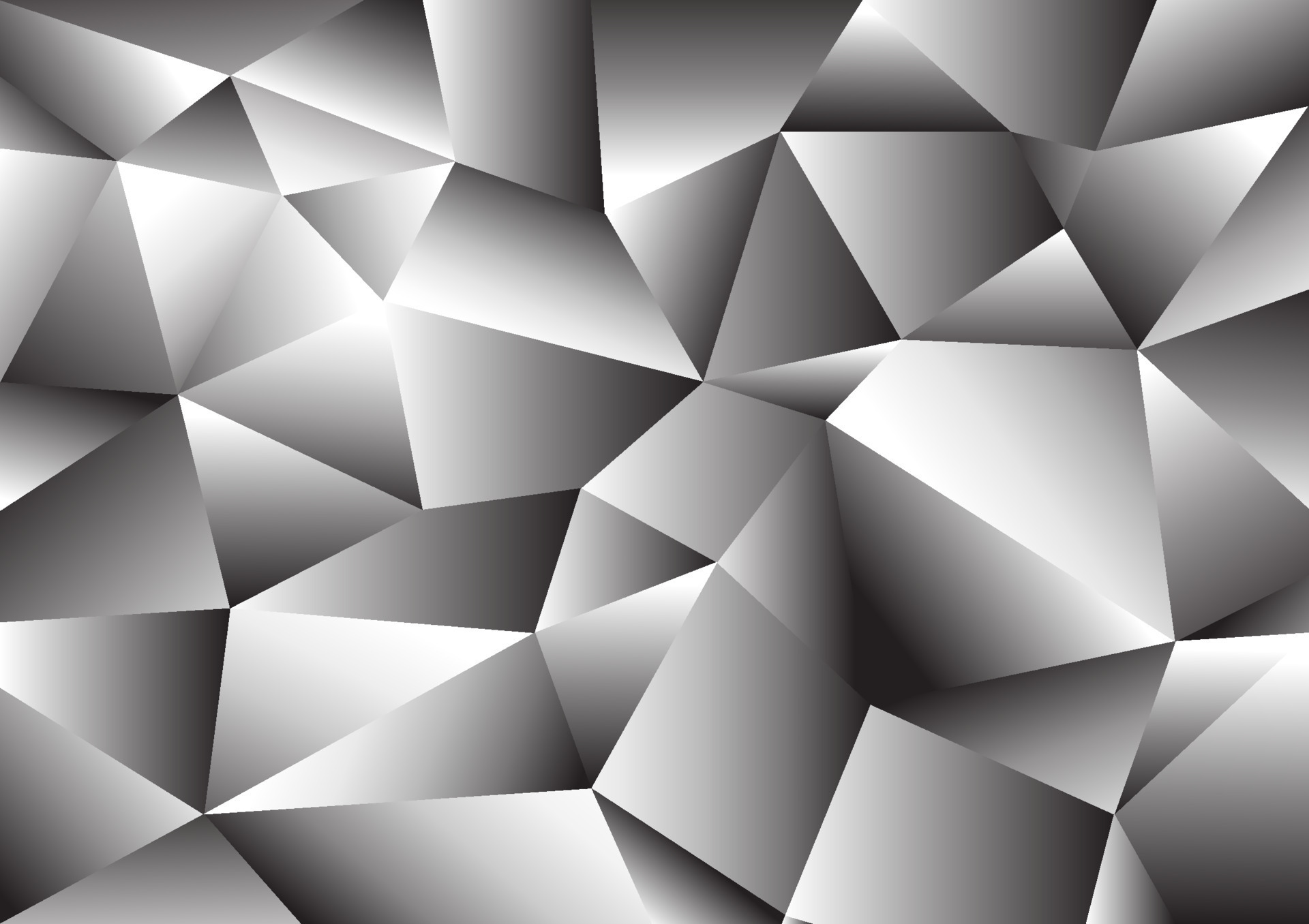 Abstract triangle background. White and grey geometric texture