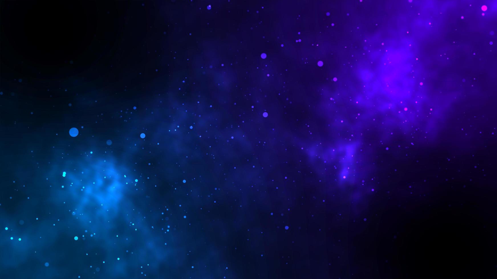 fondo de pantalla de flujo de bucle de polvo de partículas de fuego espacial azul brillante para fondo de plata de movimiento de fantasía de arte abstracto foto