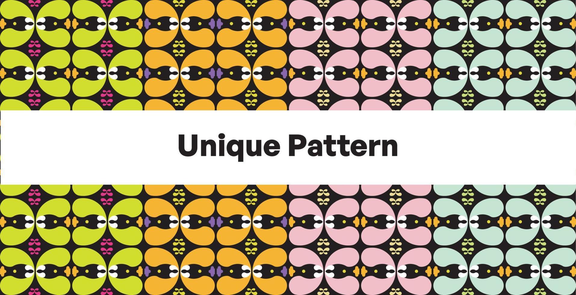 Unique Ethnic Pattern and Background for Textile Purpose vector