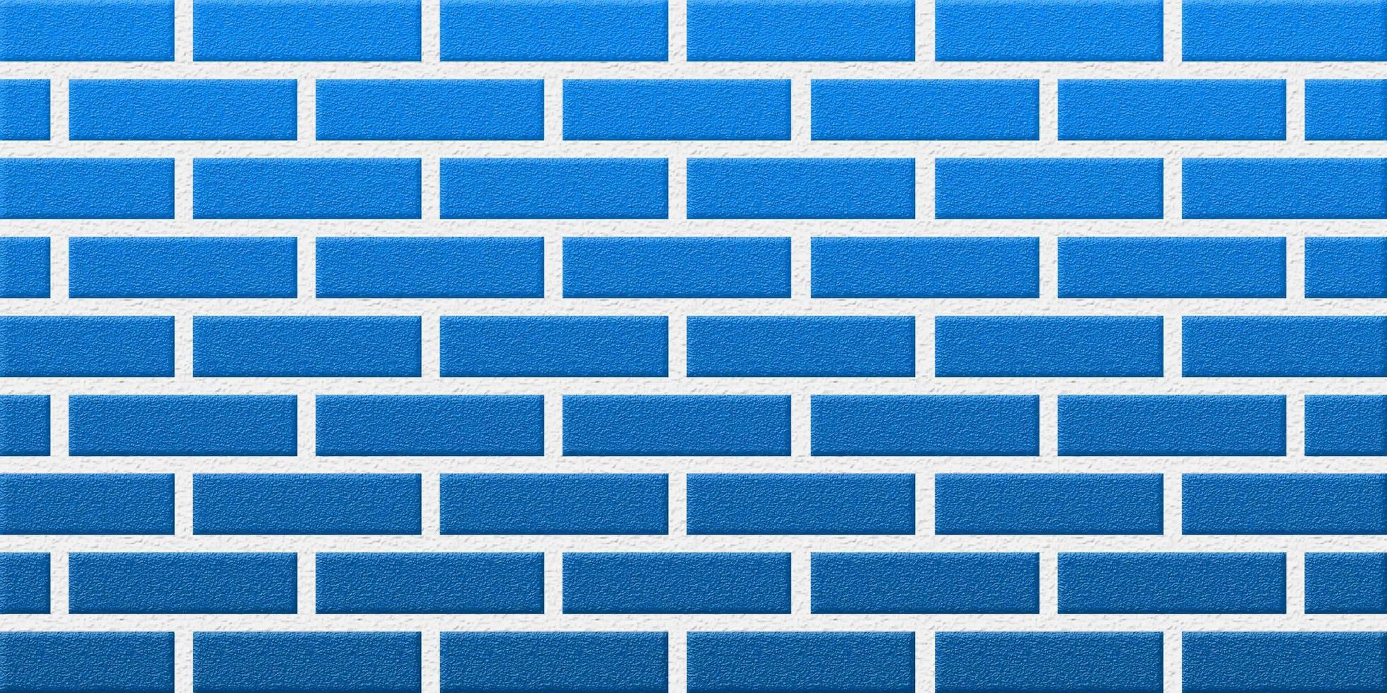 modern blue brick background photo