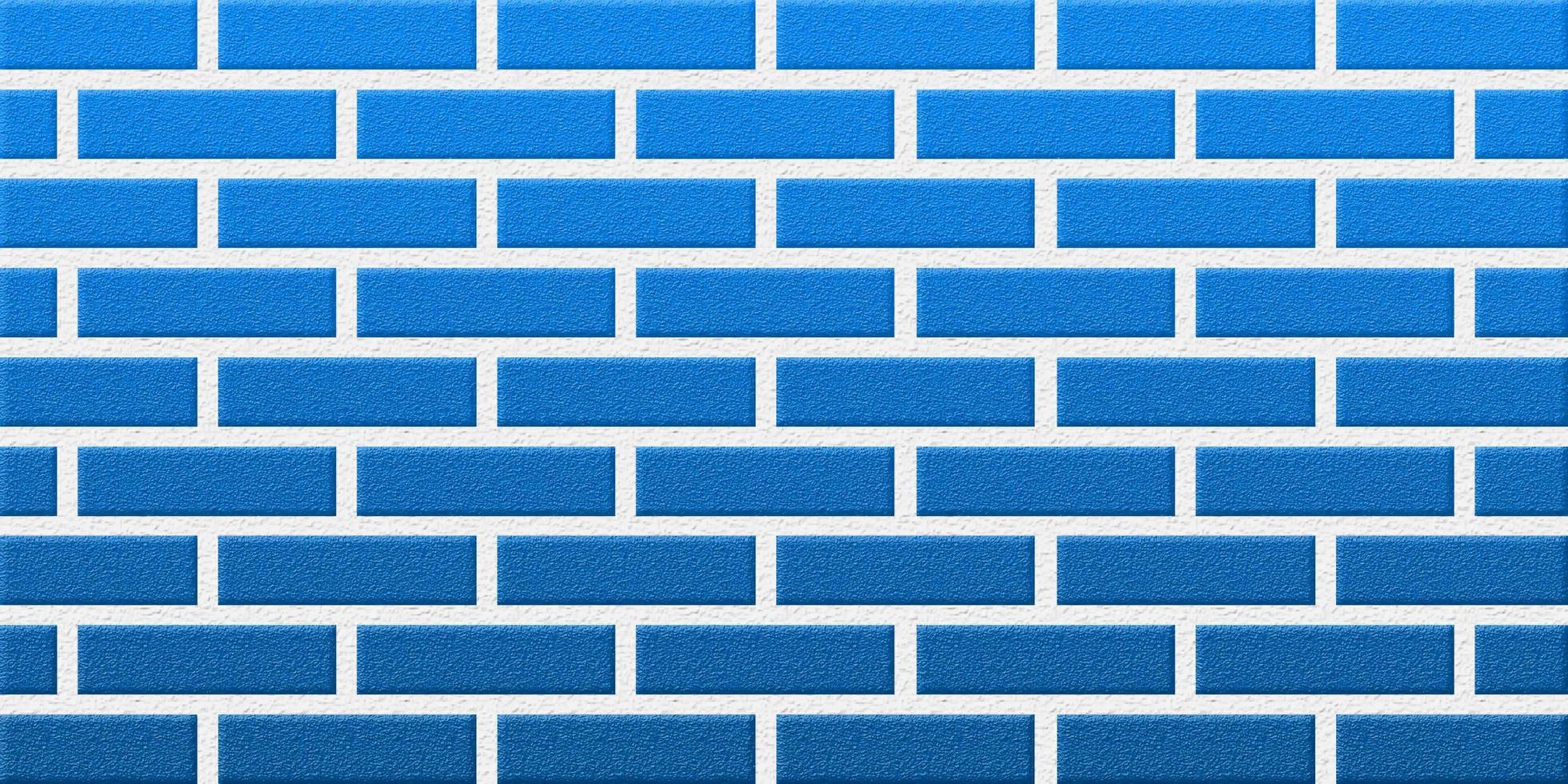 modern blue brick background photo