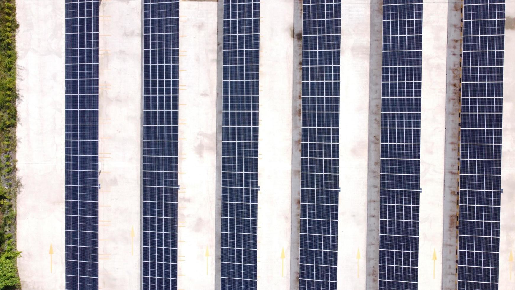 Solar cell panels new alternative electric energy photo