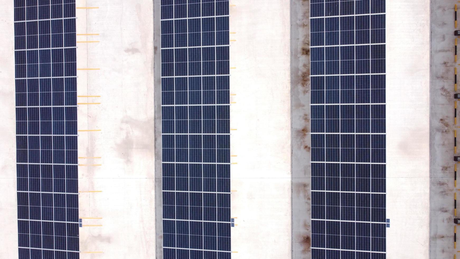 Solar cell panels new alternative electric energy photo