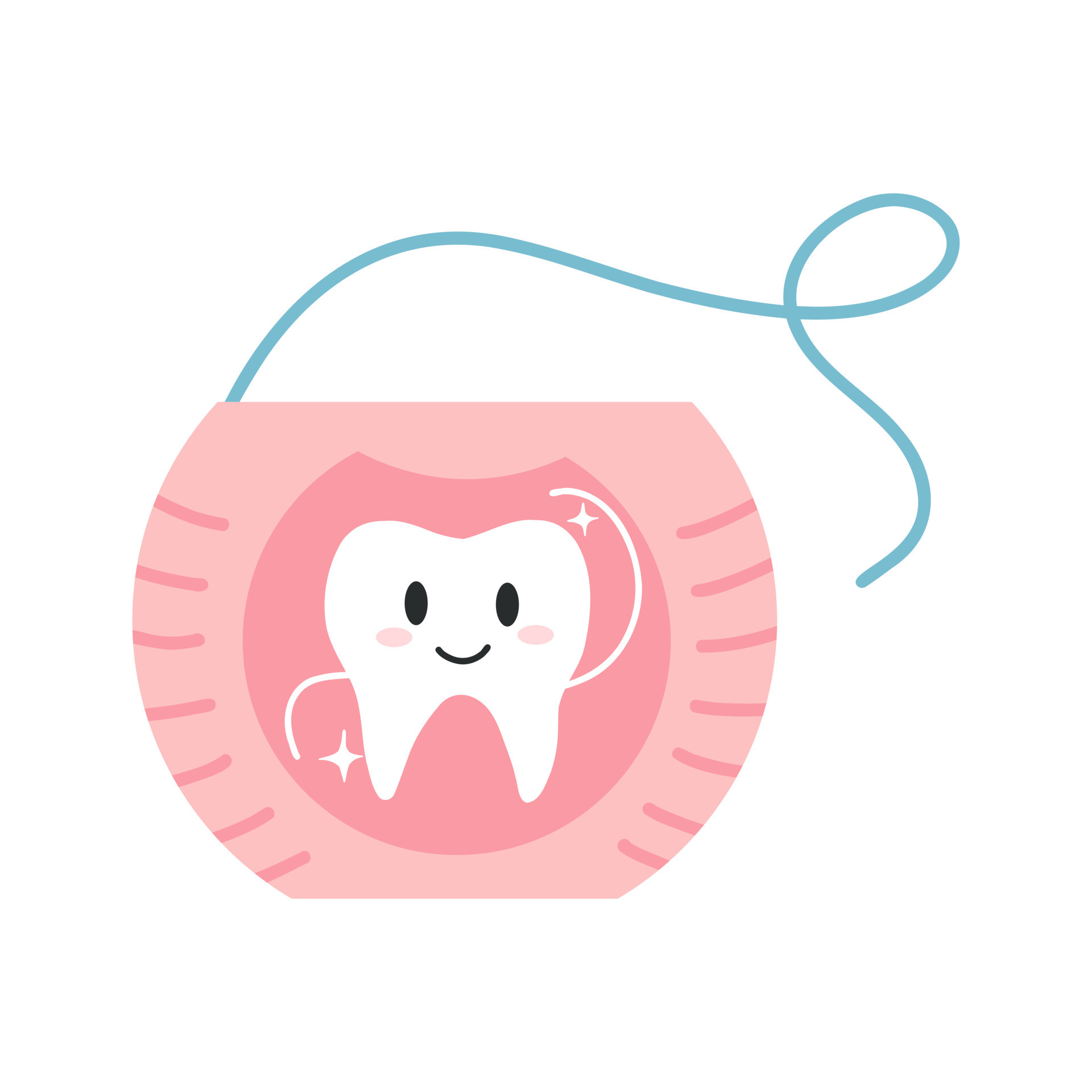 Hand drawn dental floss with cute cartoon tooth character. Flat vector illustration of dental supplies, dental care concept, oral hygiene 11873306 Vector Art at Vecteezy Hand drawn dental floss with cute cartoon tooth character. Flat vector illustration of dental supplies, dental care concept, oral hygiene 11873306 Vector Art at Vecteezy