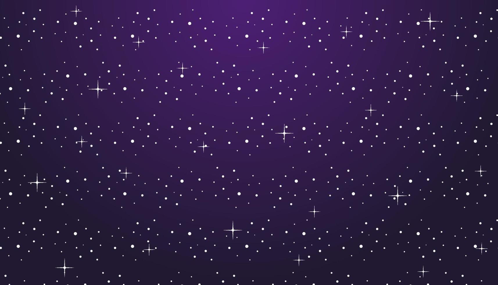 Night sky with star background vector