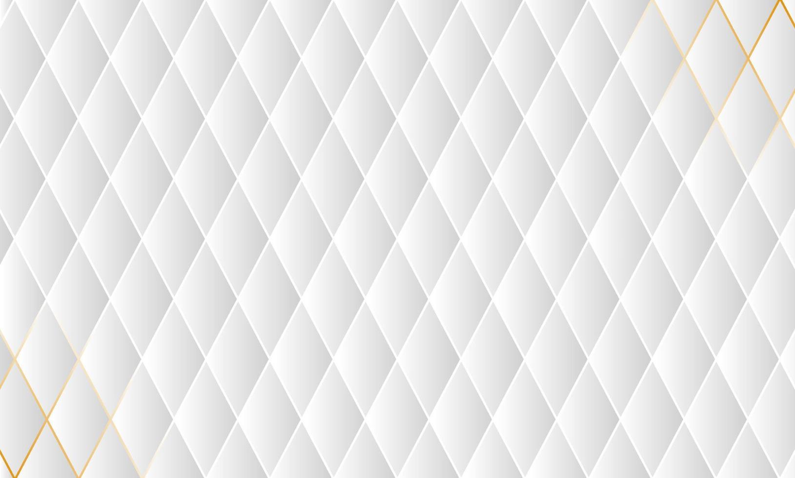 White geometric background template design vector