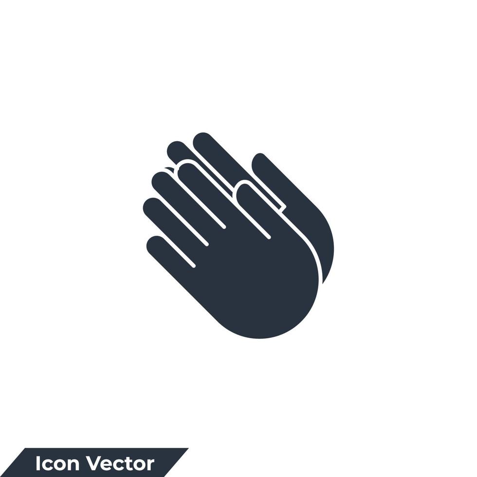 applause icon logo vector illustration. applause symbol template for graphic and web design collection
