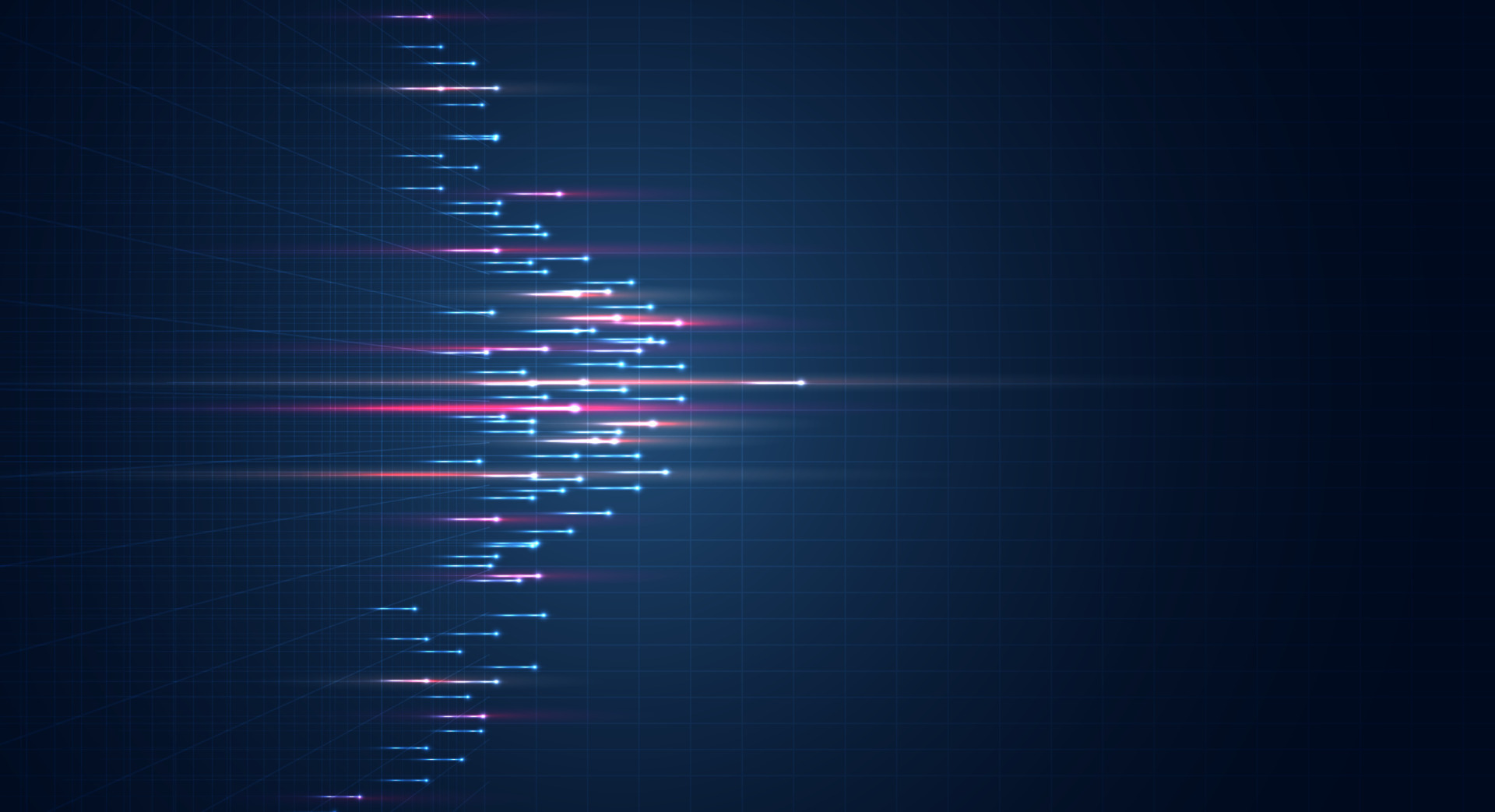 Blue light streak, fiber optic, speed line, futuristic background for