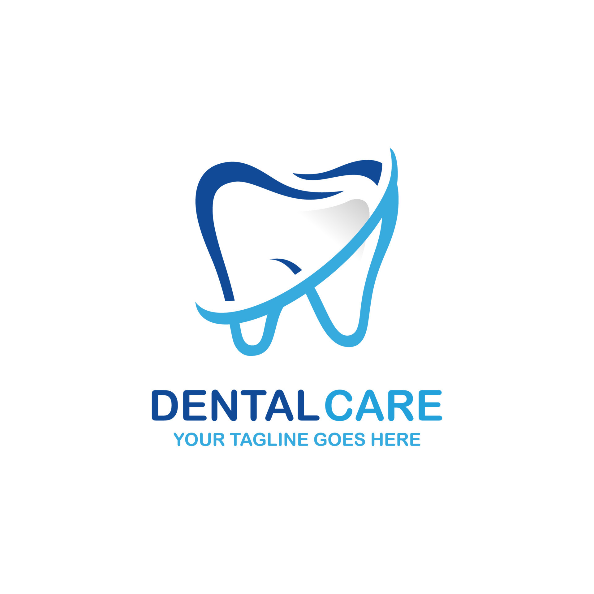 Dental care logo design vector illustration. Dental logo. Orthodontic
