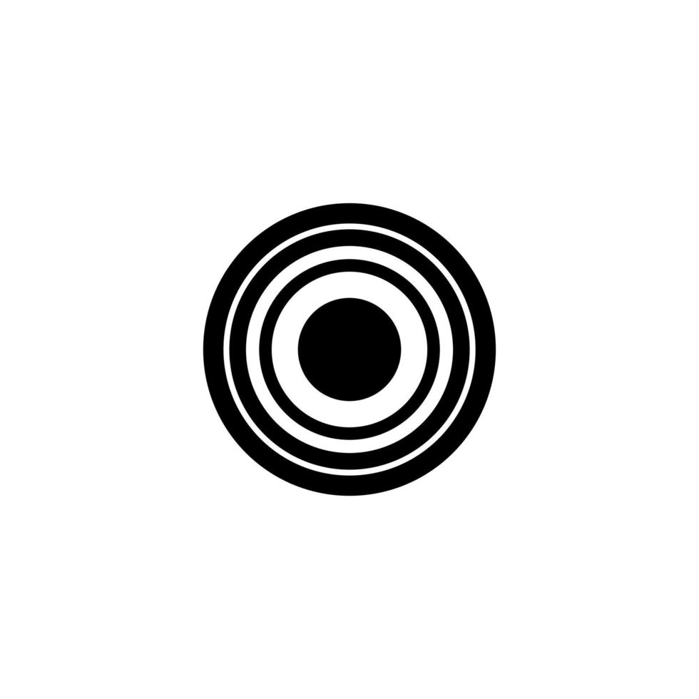 black circle vector Free Vector