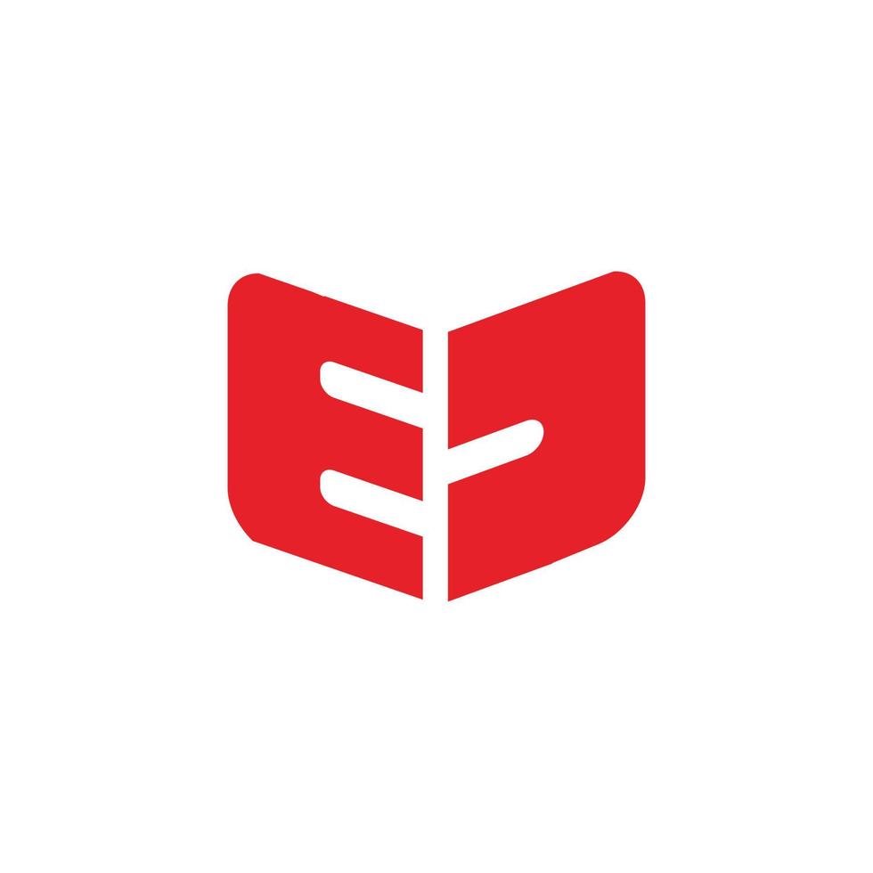 Initial ED logo concept vector. Creative Icon Symbol Free Vector