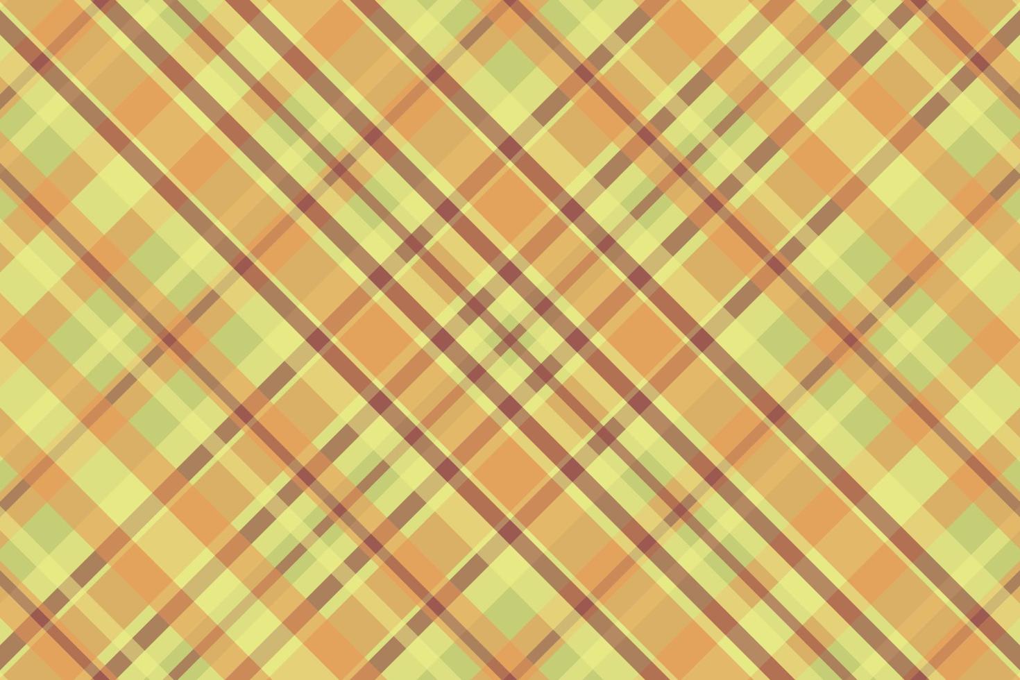 Tartan or plaid halloween color pattern. vector