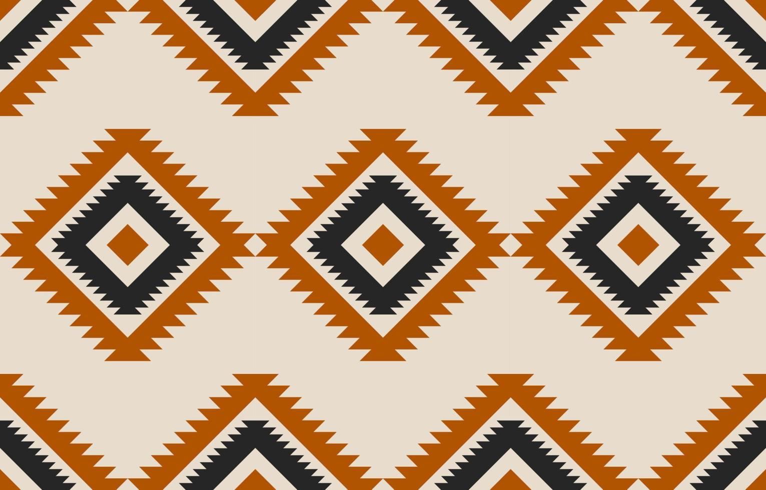 patrón geométrico étnico sin costuras en tribal. tela de estilo indio étnico. vector