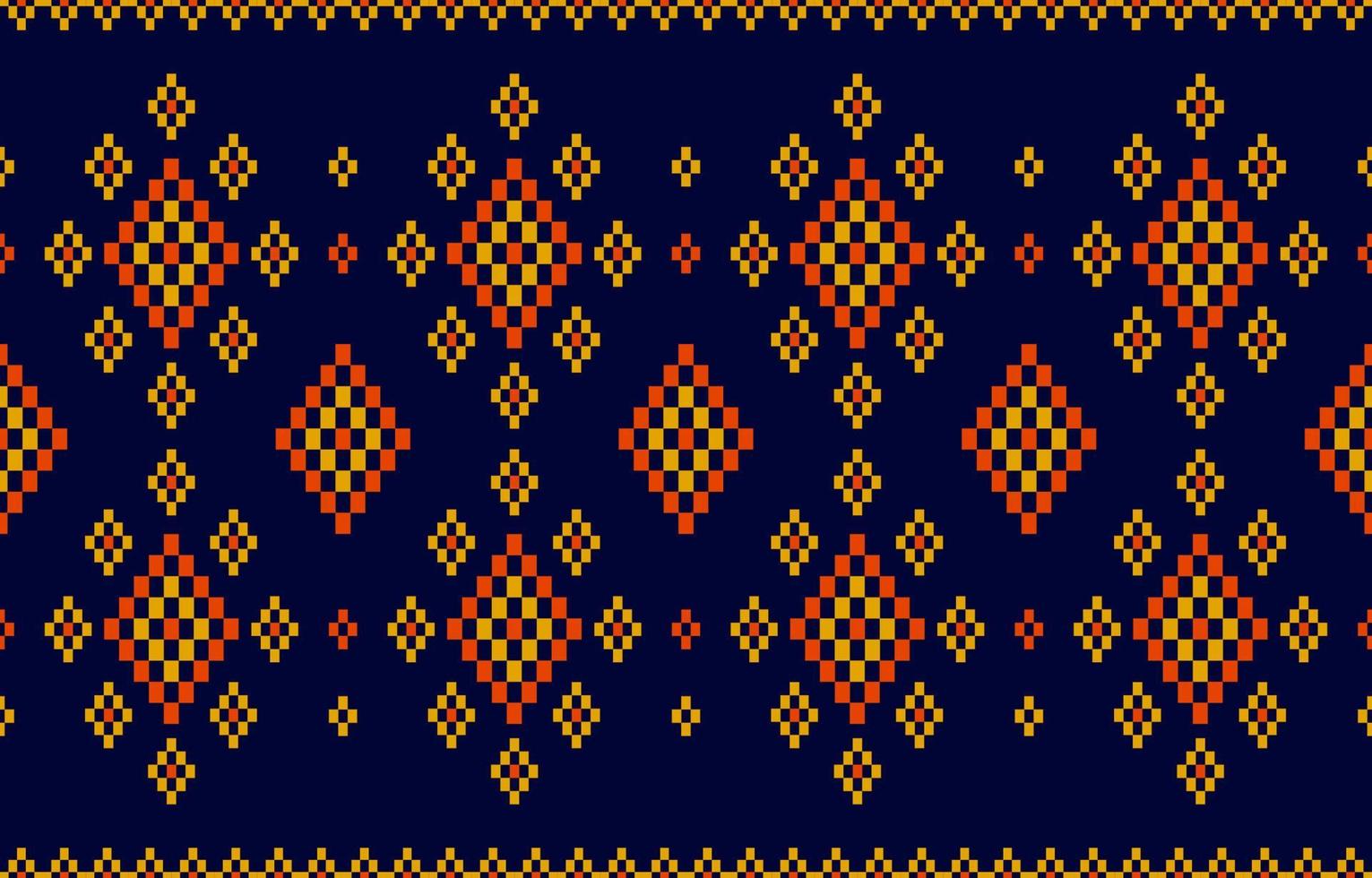 alfombra etnica arte azteca. patrón geométrico étnico sin costuras en tribal. estilo americano, mexicano. vector