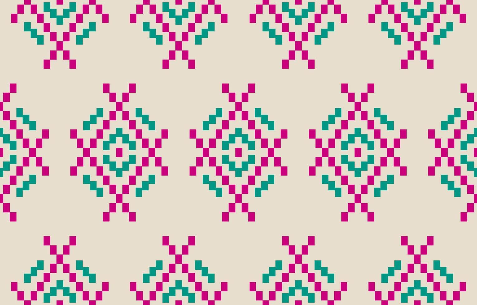 Geometric ethnic seamless pattern in tribal. American, Mexican style. vector