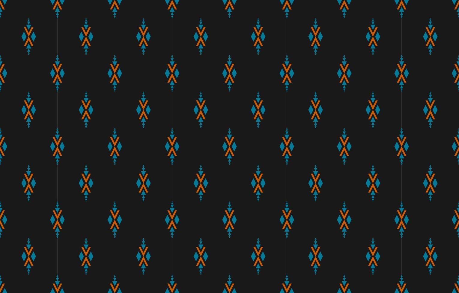 Geometric ethnic seamless pattern in tribal. American, Mexican style. vector