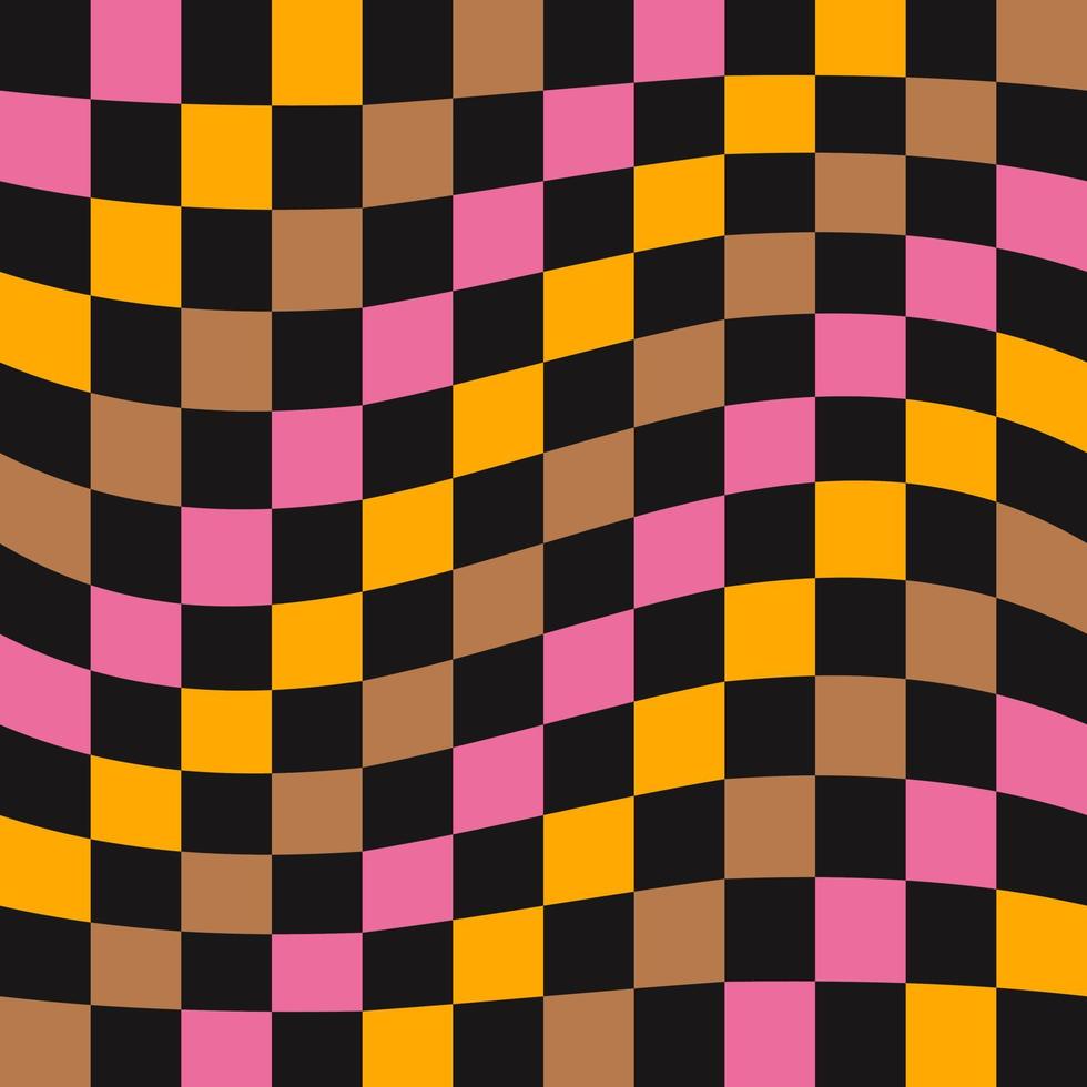 Colorful checkerboard outlet