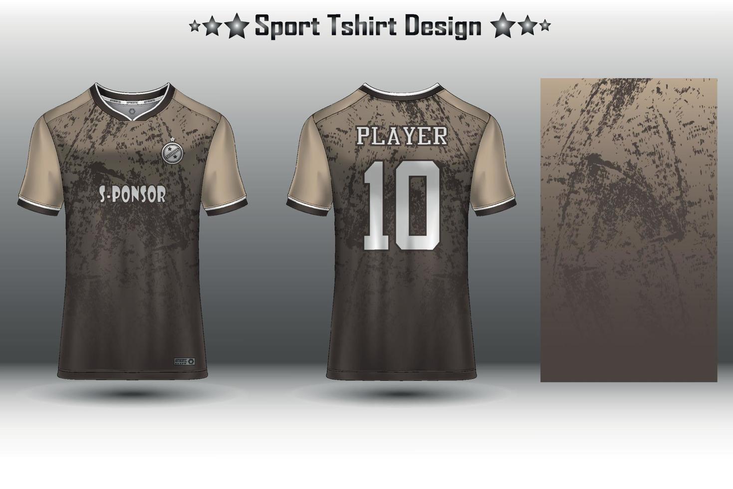 Soccer jersey mockup football jersey design sublimation sport t shirt design collection for racing, cycling, gaming, motocross vector