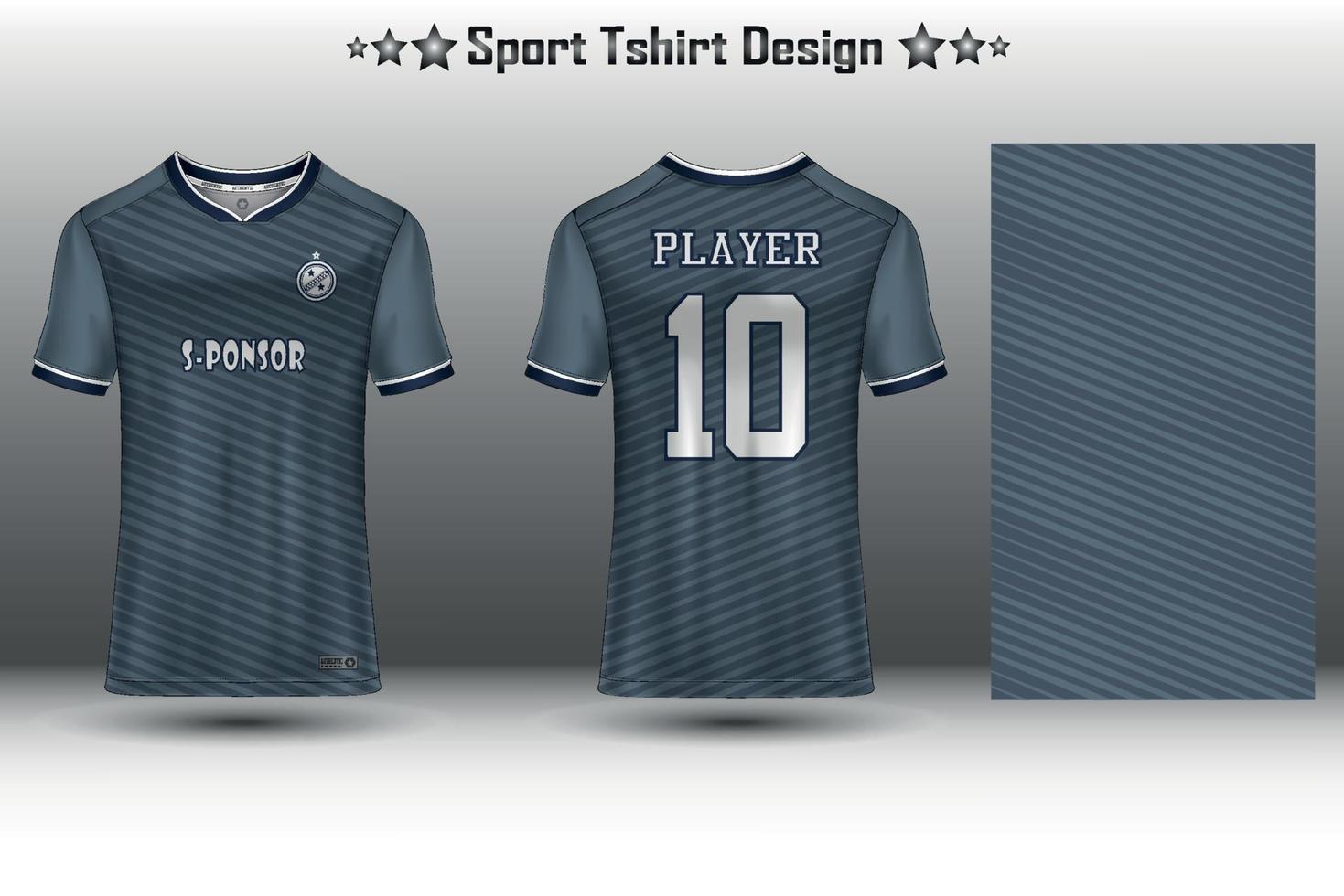 maqueta de camiseta de fútbol diseño de camiseta de fútbol sublimación colección de diseño de camiseta deportiva para carreras, ciclismo, juegos, motocross vector